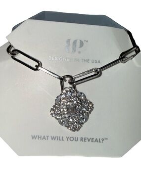 BP NK85491 “Every Shine Remembered” Necklace Diamond CZ Rhodium Plating